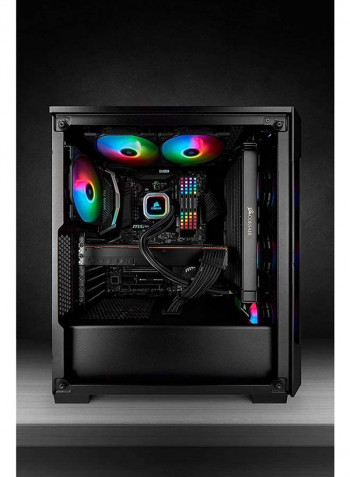 iCue 220T RGB Black Front Glass Edition