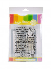 24-Piece Waffle Flower Stamp Set Multicolour