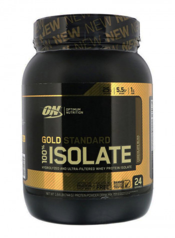 Gold Standard Isolate Protein - Chocolate Bliss - 744 Gram