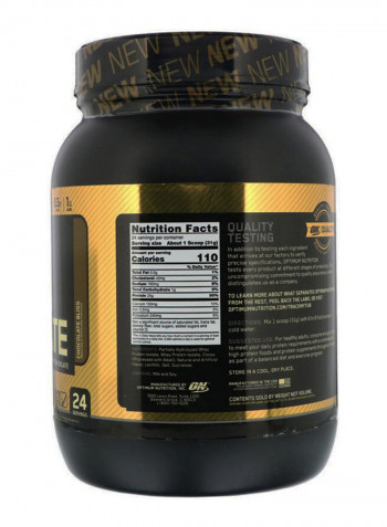 Gold Standard Isolate Protein - Chocolate Bliss - 744 Gram