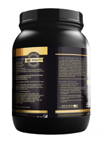 Gold Standard Isolate Protein - Chocolate Bliss - 744 Gram