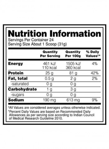 Gold Standard Isolate Protein - Chocolate Bliss - 744 Gram