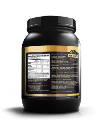 Gold Standard Protein Isolate - Rich Vanilla