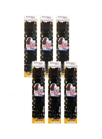 6-Piece Curly Hair Extension 4 18inch