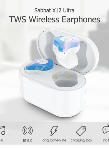 X12 Ultra TWS Wireless Headphones Earphones Auto Pairing Blue