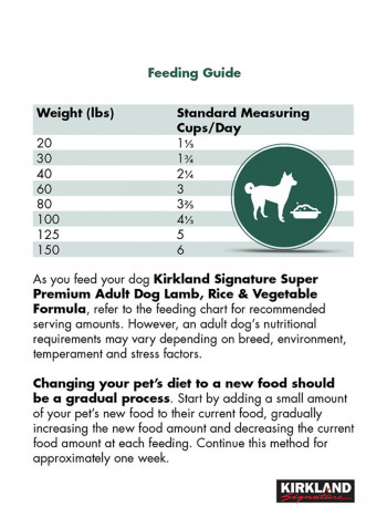 Adult Formula Lamb Rice And Vegetable Dog Food Multicolour 18.1kg