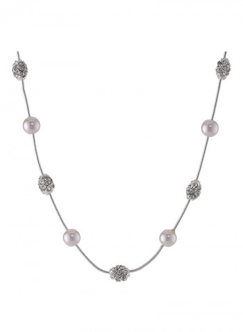 Classics Cream Pearl Fireball Necklace
