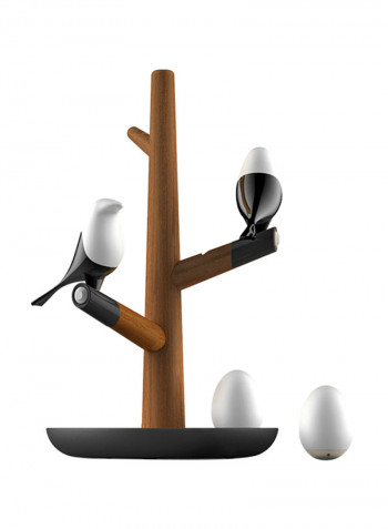 Lucky Bird LED Night Table Lamp With Intelligent Motion Sensor Multicolour 30x30x20centimeter