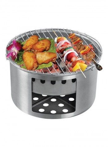 Multifunctional Camping BBQ Grill Stove 30 x 30 x 28cm