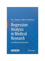 Regression Analysis In Medical Research: For Starters And 2nd Levelers Hardcover