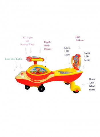 Twist And Swing Magic Ride On Car