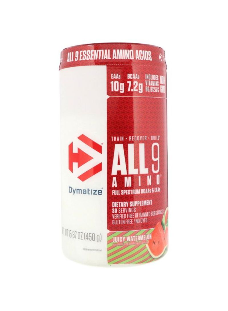 All 9 Amino Dietary Supplement - Juicy Watermelon