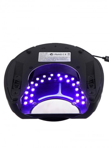 LED UV Lamp Curing Nail Dryer Machine Black