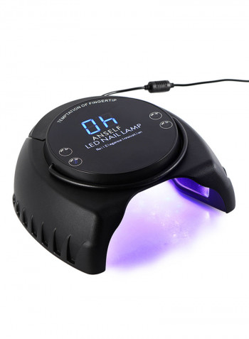 LED UV Lamp Curing Nail Dryer Machine Black