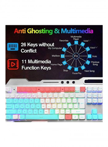Wireless Gaming Keyboard And Mouse
