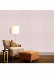 Embroidered Non Woven  Wallpaper Pink 53x1000centimeter