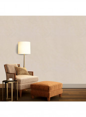 Embroidered Non Woven  Wallpaper Light Brown 53x1000centimeter