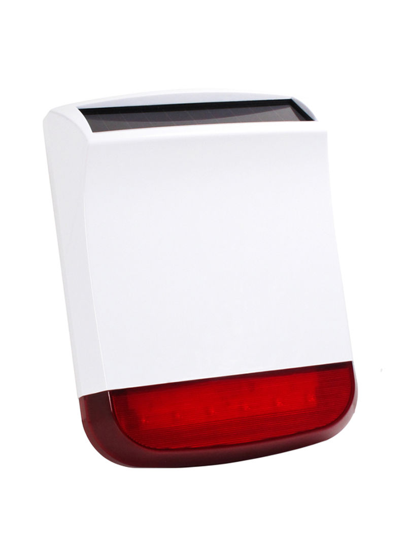 Wall Mounted Solar Powered Siren Red 309 x 230 x 79.7millimeter
