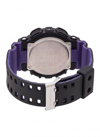 Men's Water Resistant Analog/Digital Watch GA-100BL-1ADR