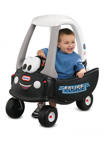 Police Coupe Ride On Car