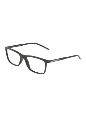 Men's Rectangular Eyeglass Frame - Lens Size: 37 mm