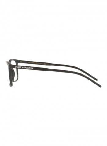 Men's Rectangular Eyeglass Frame - Lens Size: 37 mm