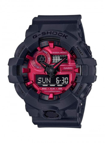 Men's Water Resistant Analog Digital Watch GA-700AR-1ADR