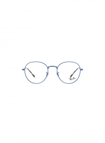 Round Eyeglass Frame - Lens Size: 49 mm