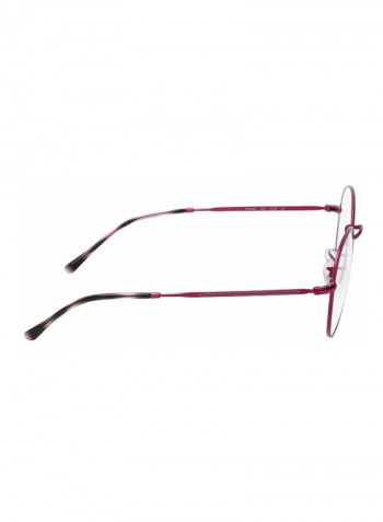 Round Eyeglass Frame - Lens Size: 49 mm