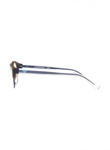 Women's Brow Line Eyeglass Frame - Lens Size: 52 mm