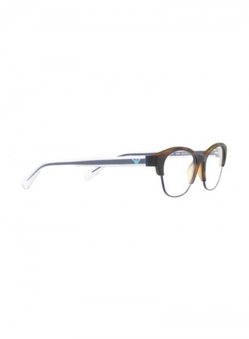 Women's Brow Line Eyeglass Frame - Lens Size: 52 mm