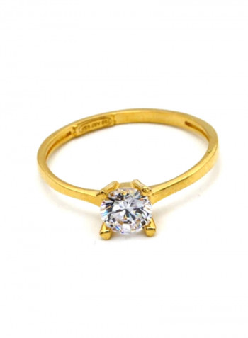 18k Gold solicitor Stone Ring