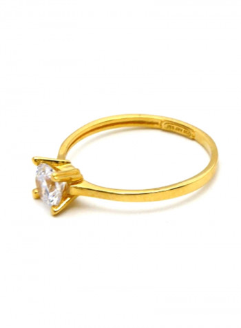 18k Gold solicitor Stone Ring