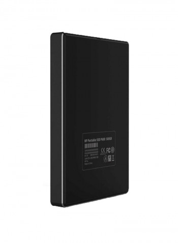 SSD P600 Portable External Drive 1TB Black