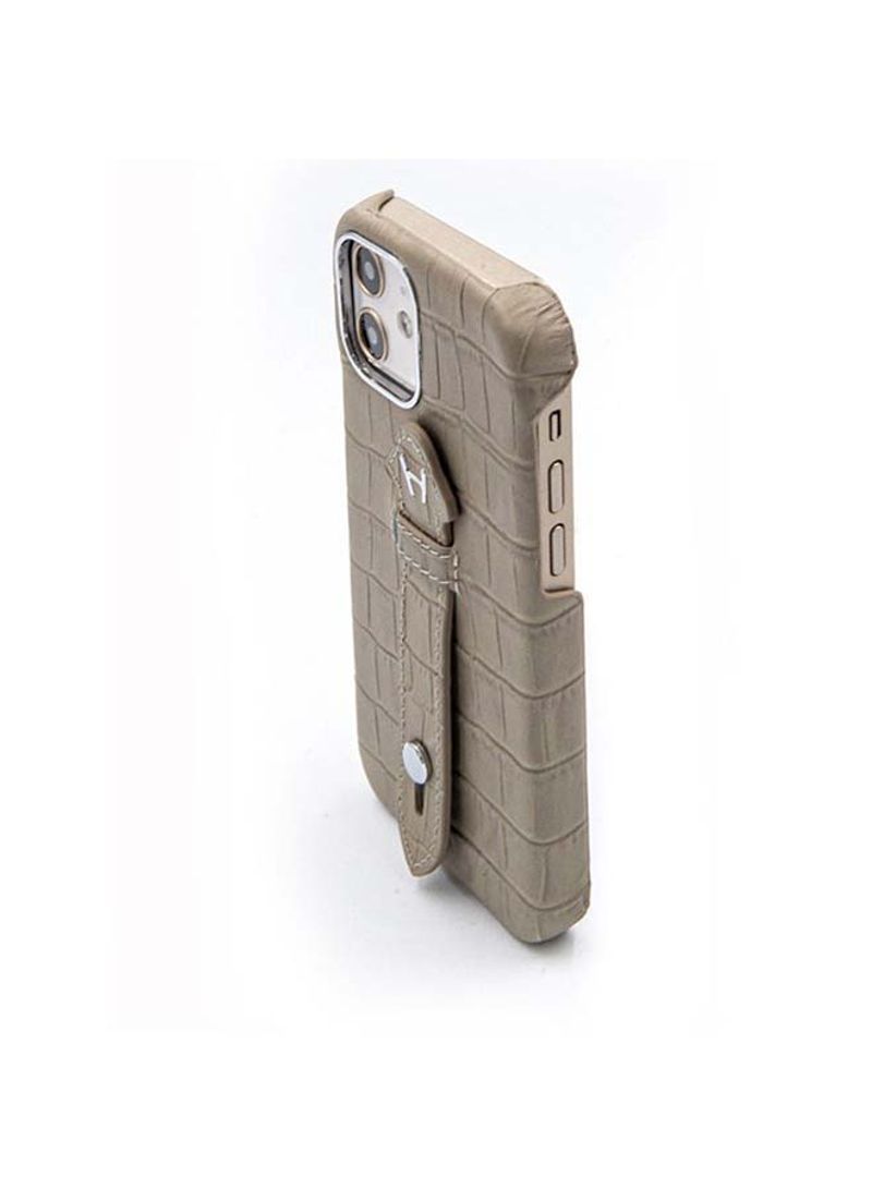 Mobile Case With  Mid Grip For Iphone 12 6.1inch Gray