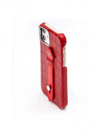 Mobile Case With  Mid Grip For Iphone 12 6.1inch Maroon