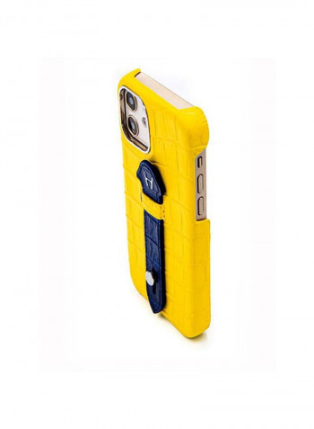 Mobile Case With  Mid Grip For Iphone 12 6.1inch Yellow