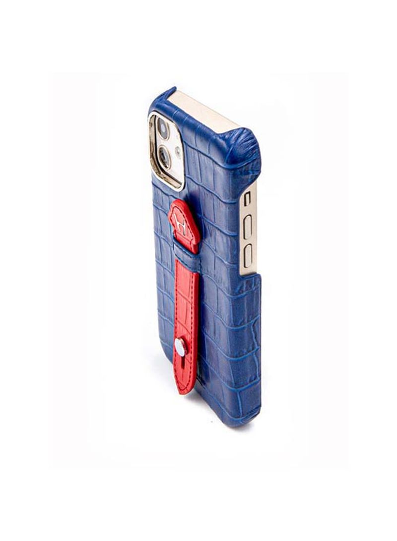 Mobile Case With  Mid Grip For Iphone 12 6.1inch Blue