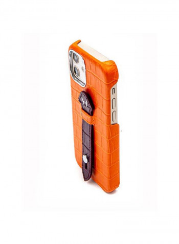 Mobile Case With  Mid Grip For Iphone 12 6.1inch Orange