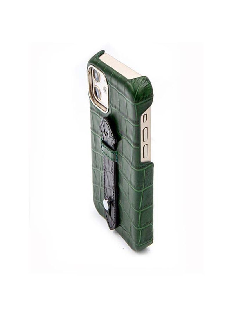 Mobile Case With  Mid Grip For Iphone 12 6.1inch Green
