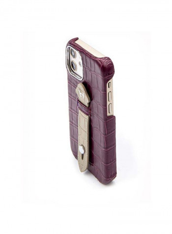 Mobile Case With  Mid Grip For Iphone 12 6.1inch Purple