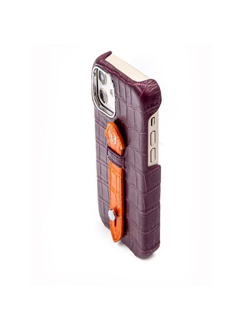 Mobile Case With  Mid Grip For Iphone 12 6.1inch Purple