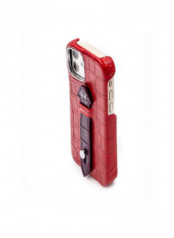 Mobile Case With  Mid Grip For Iphone 12 6.1بوصة كستنائي