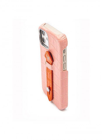 Mobile Case With  Mid Grip For Iphone 12 6.1بوصة وردي