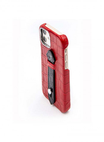 Mobile Case With  Mid Grip For Iphone 12 6.1inch Maroon