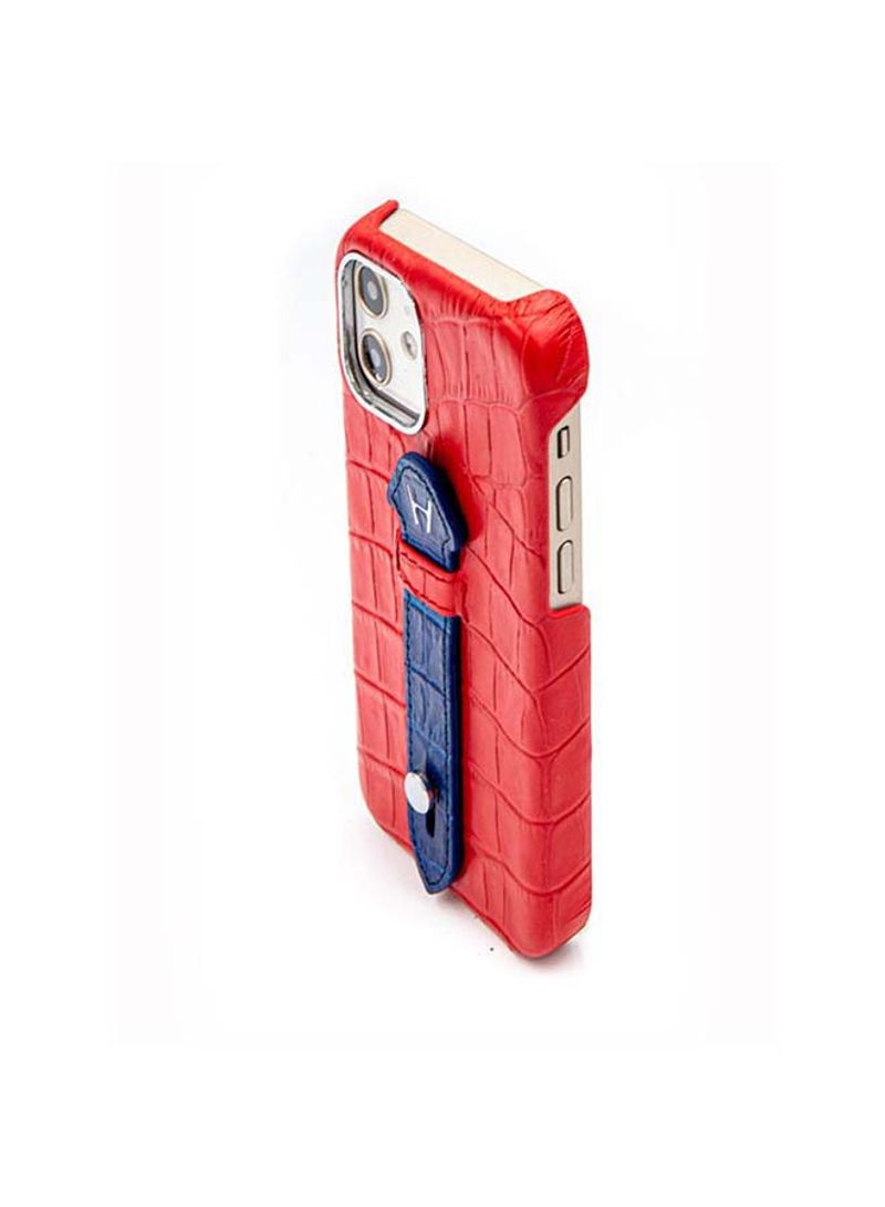 Mobile Case With  Mid Grip For Iphone 12 6.1inch Red