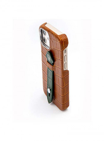 Mobile Case With  Mid Grip For Iphone 12 6.1inch Brown