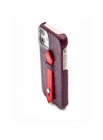 Mobile Case With  Mid Grip For Iphone 12 6.1inch Purple