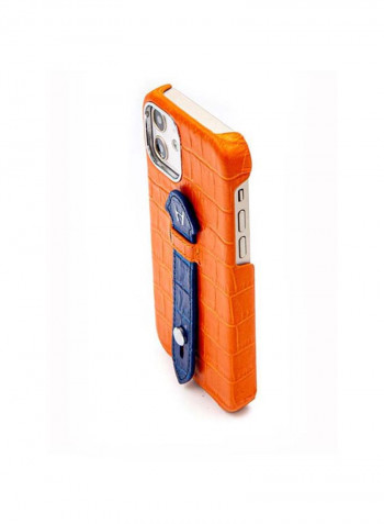 Mobile Case With  Mid Grip For Iphone 12 6.1بوصة برتقالي