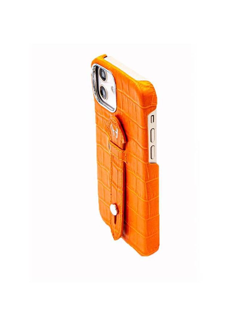 Mobile Case With  Mid Grip For Iphone 12 6.1inch Orange